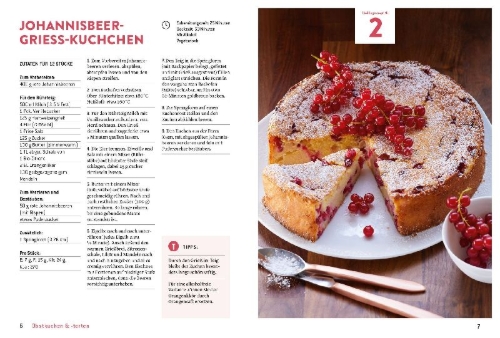 Buchcover und Innenansicht für das Buch: Meine Lieblingsrezepte: Expressbacken