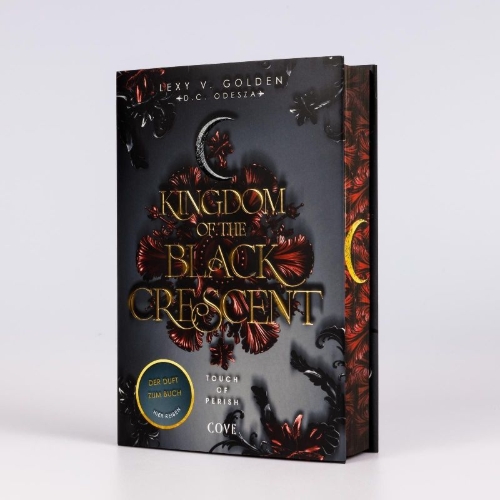 Buchcover und Innenansicht für das Buch: Kingdom of the Black Crescent 1: Touch of Perish