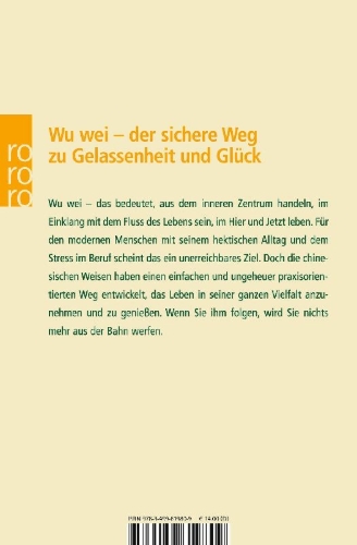 Buchcover und Innenansicht für das Buch: Wu wei