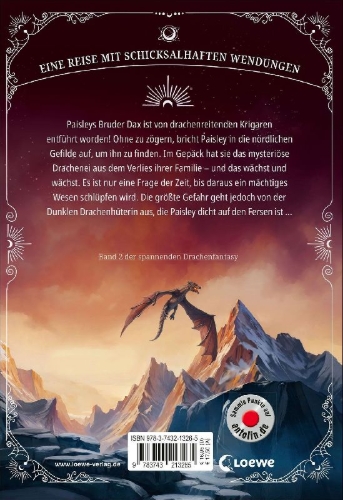 Buchcover und Innenansicht für das Buch: The Nightsilver Promise 2 - The Doomfire Secret