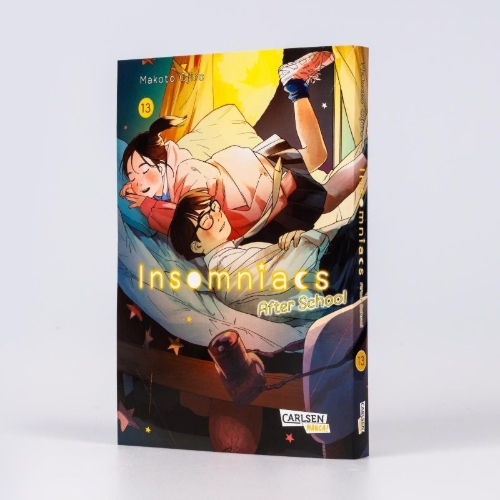 Buchcover und Innenansicht für das Buch: Kimi wa Houkago Insomnia