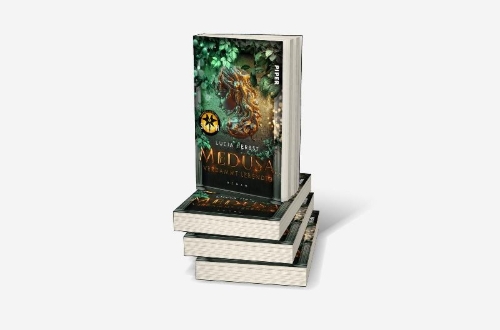 Buchcover und Innenansicht für das Buch: Medusa: Verdammt lebendig