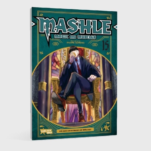 Buchcover und Innenansicht für das Buch: Mashle