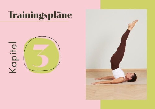 Buchcover und Innenansicht für das Buch: Reformer Pilates für zu Hause