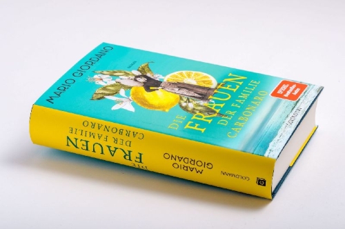 Buchcover und Innenansicht für das Buch: Die Frauen der Familie Carbonaro