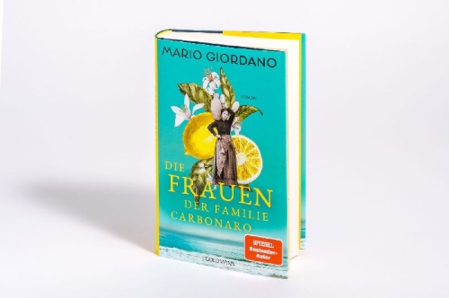 Buchcover und Innenansicht für das Buch: Die Frauen der Familie Carbonaro