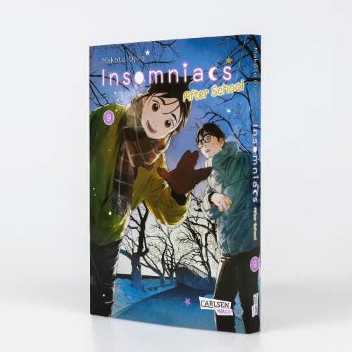 Buchcover und Innenansicht für das Buch: Kimi wa Houkago Insomnia