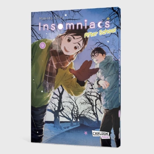 Buchcover und Innenansicht für das Buch: Kimi wa Houkago Insomnia
