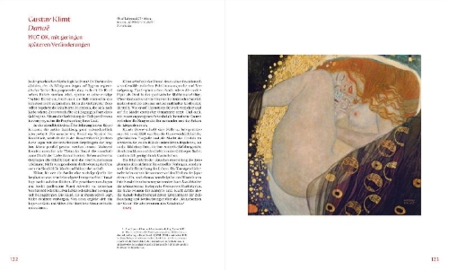 Buchcover und Innenansicht für das Buch: Gustav Klimt und die Medizin