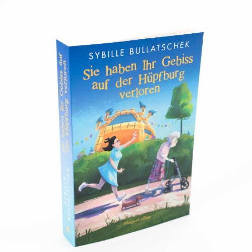 Buchcover und Innenansicht für das Buch: Sie haben Ihr Gebiss auf der Hüpfburg verloren