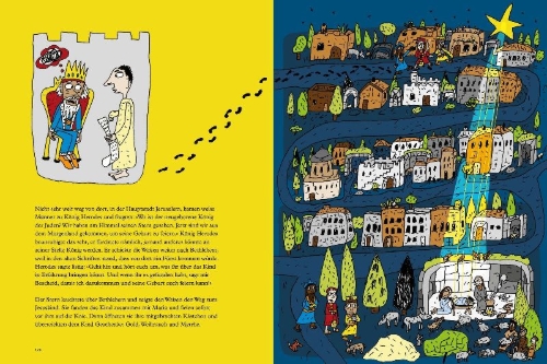 Buchcover und Innenansicht für das Buch: Barnebibelen