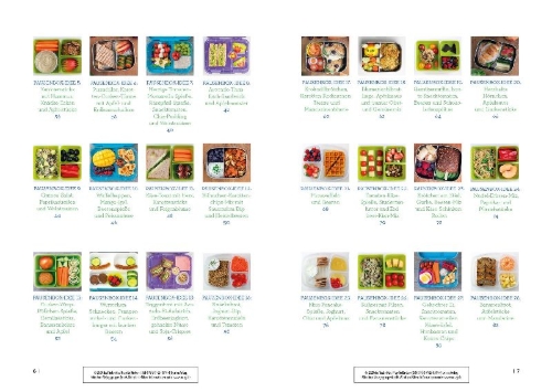 Buchcover und Innenansicht für das Buch: Meal Prep für Kinder