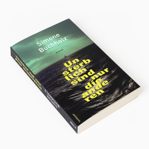 Buchcover und Innenansicht für das Buch: Unsterblich sind nur die anderen