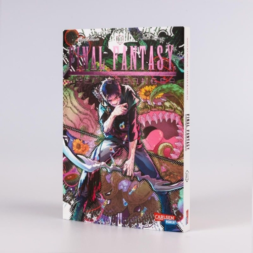 Buchcover und Innenansicht für das Buch: Final Fantasy Lost Stranger