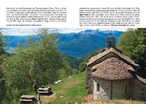 Buchcover und Innenansicht für das Buch: Lago Maggiore