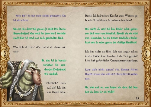 Buchcover und Innenansicht für das Buch: Das kleine Böse Buch 5 (Das kleine Böse Buch, Bd. 5)
