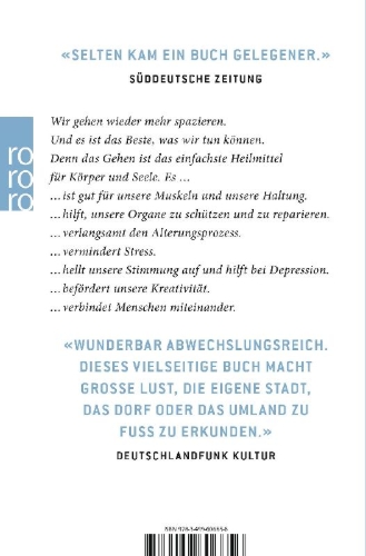 Buchcover und Innenansicht für das Buch: Das Glück des Gehens