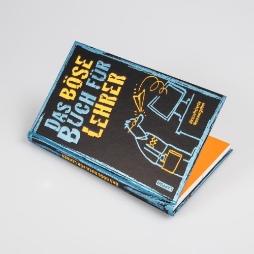 Buchcover und Innenansicht für das Buch: Das böse Buch für Lehrer