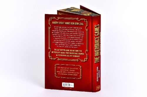 Buchcover und Innenansicht für das Buch: The Inheritance Games #3 - The Final Gambit