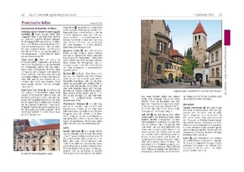 Buchcover und Innenansicht für das Buch: MICHAEL MÜLLER Reiseführer Regensburg MM-City