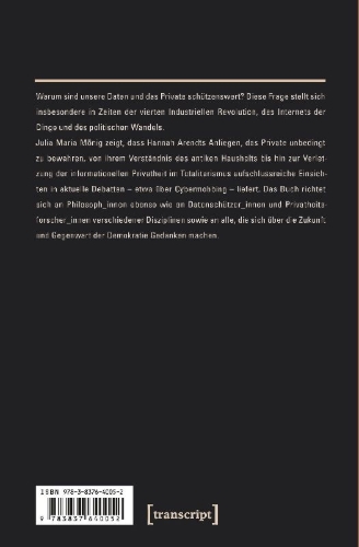 Buchcover und Innenansicht für das Buch: Vom 'oikos' zum Cyberspace