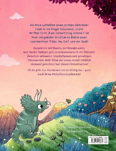 Buchcover und Innenansicht für das Buch: Mina Wirbelfee (Bd. 4)