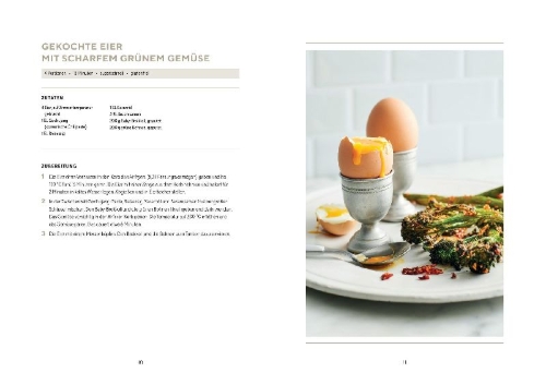Buchcover und Innenansicht für das Buch: Everyday Airfryer