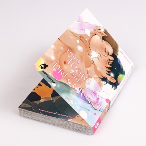 Buchcover und Innenansicht für das Buch: Namida no Priceless