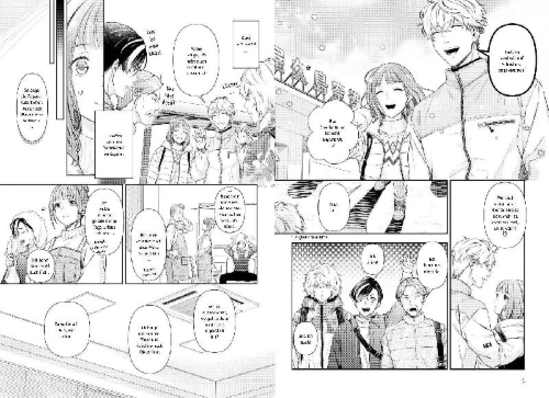Buchcover und Innenansicht für das Buch: Shojo Kon - Kohinata Fuufu wa Shite Mitai