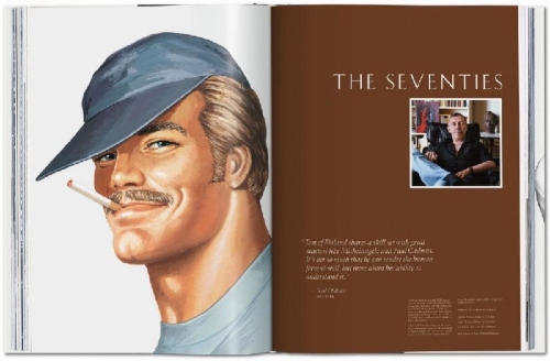 Buchcover und Innenansicht für das Buch: Tom of Finland XXL