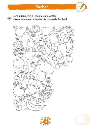 Buchcover und Innenansicht für das Buch: Mein neues großes Vorschulbuch mit Rabe Linus