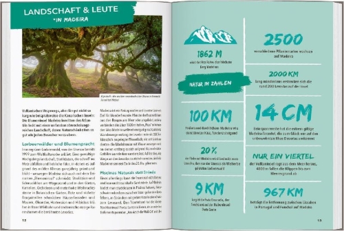 Buchcover und Innenansicht für das Buch: MARCO POLO OUTDOOR GUIDE Reiseführer Madeira