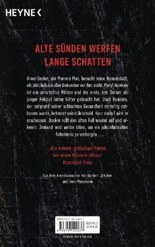 Buchcover und Innenansicht für das Buch: Redemption (Amos Decker)