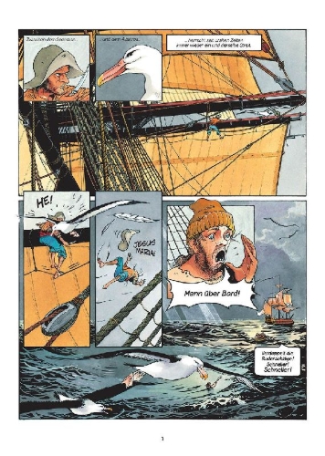 Buchcover und Innenansicht für das Buch: Reisende im Wind Gesamtausgabe (1. Zyklus)