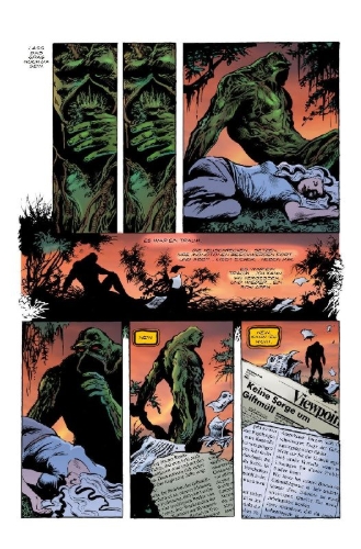 Buchcover und Innenansicht für das Buch: The Saga of the Swamp Thing #35-#38; Swamp Thing #39-#50