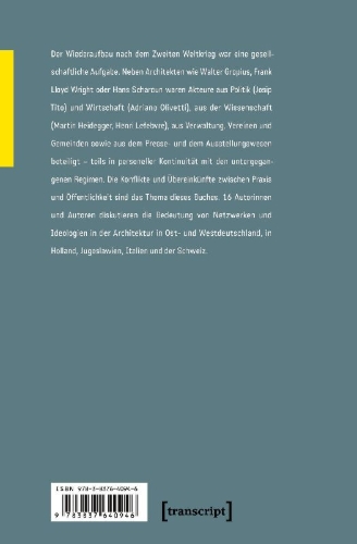 Buchcover und Innenansicht für das Buch: Architektur und Akteure