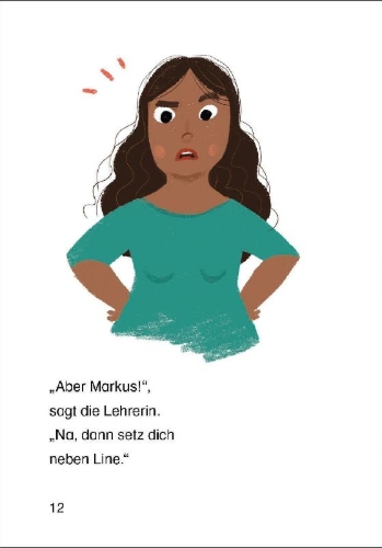 Buchcover und Innenansicht für das Buch: Leselöwen 1. Klasse - Das beste erste Schuljahr