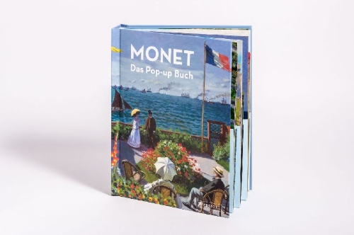 Buchcover und Innenansicht für das Buch: MONET
