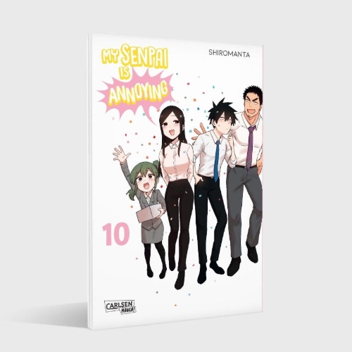 Buchcover und Innenansicht für das Buch: Senpai ga uzai kouhai no hanashi