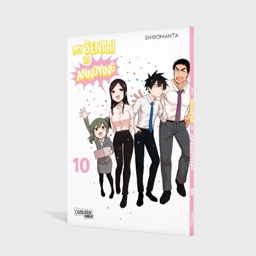 Buchcover und Innenansicht für das Buch: Senpai ga uzai kouhai no hanashi