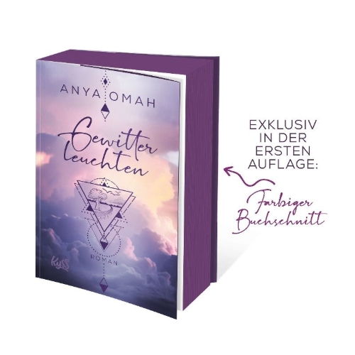 Buchcover und Innenansicht für das Buch: Gewitterleuchten