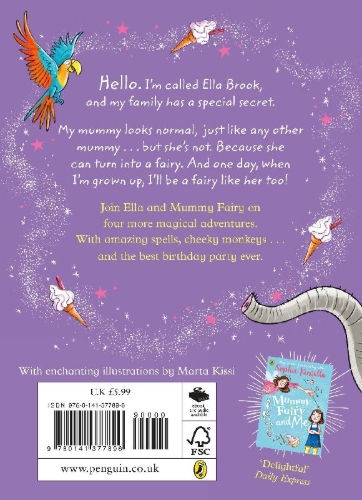Buchcover und Innenansicht für das Buch: Mummy Fairy and Me: Fairy-in-Waiting