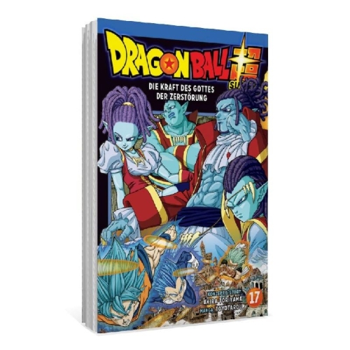 Buchcover und Innenansicht für das Buch: Dragon Ball Super