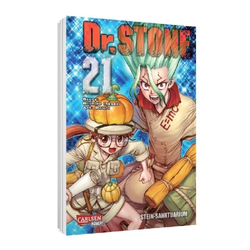 Buchcover und Innenansicht für das Buch: Dr. Stone