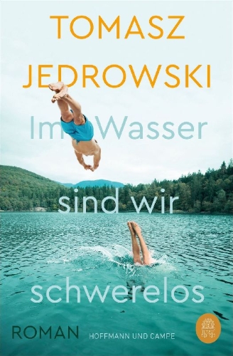 Buchcover und Innenansicht für das Buch: Im Wasser sind wir schwerelos