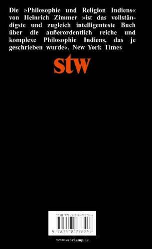 Buchcover und Innenansicht für das Buch: Philosophie und Religion Indiens