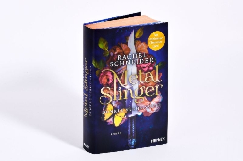 Buchcover und Innenansicht für das Buch: Metal Slinger - Fire & Metal Book 1