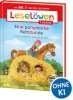 Buchcover und Innenansicht für das Buch: Leselöwen 1. Klasse - Eine ponystarke Reitstunde