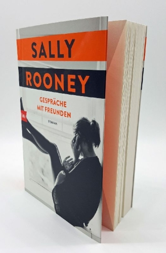 Buchcover und Innenansicht für das Buch: Conversations with Friends