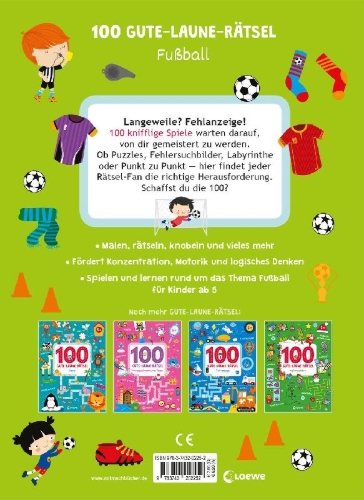 Buchcover und Innenansicht für das Buch: 100 Jeux Amusants - Saint-Nicolas